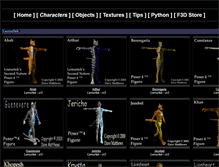 Tablet Screenshot of fantasy3d.com